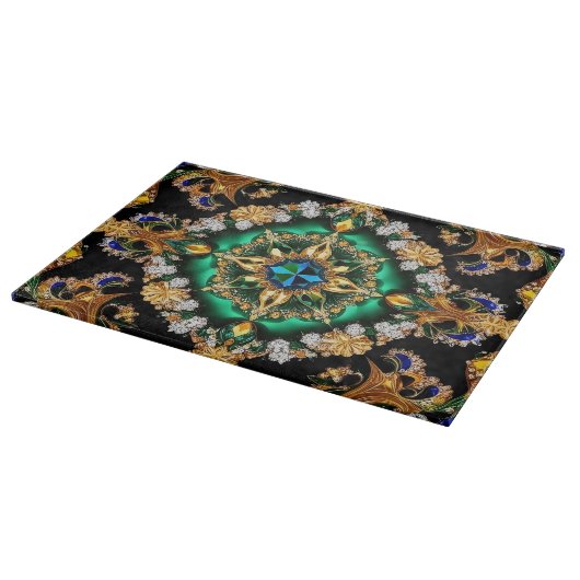 Snijplank met Braziliaanse kleuren Design (Hoek)