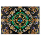 Snijplank met Braziliaanse kleuren Design (Voorkant)
