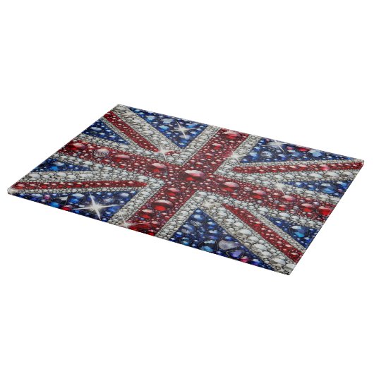 Snijplank met British Colours Design (Hoek)