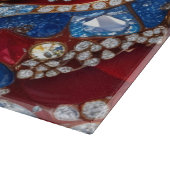 Snijplank met Colombiaanse kleuren Design (Hoek)