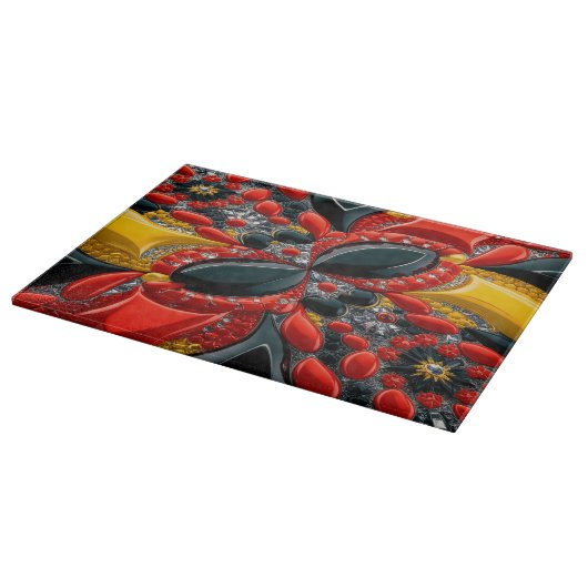 Snijplank met Duitsland Kleuren Design (Hoek)
