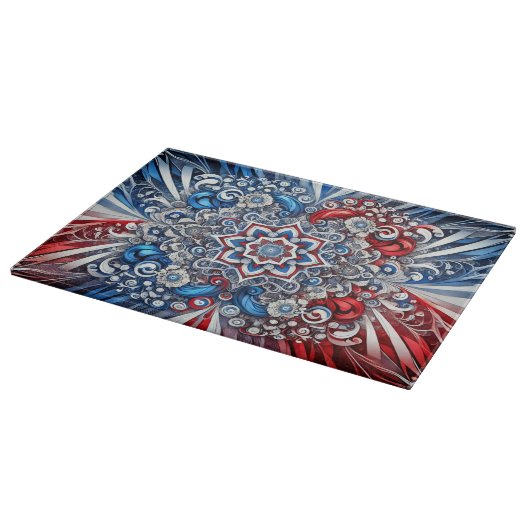 Snijplank met Franse kleuren Design (Hoek)