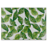 snijplank met groen blad (Voorkant)