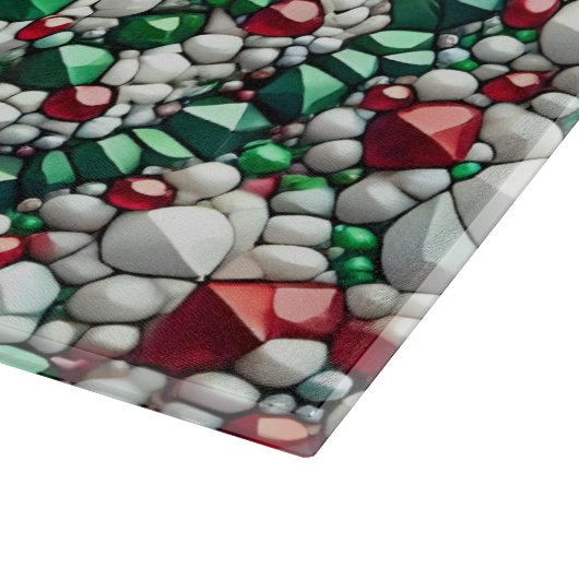 Snijplank met Italiaans Kleuren Design (Hoek)