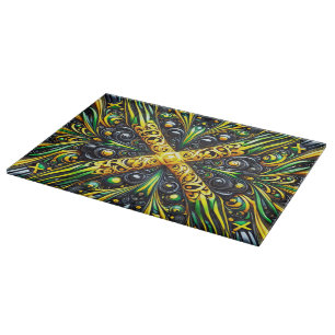 Snijplank met Jamaican Colors Design