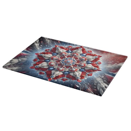 Snijplank met Noorwegen Kleuren Design (Hoek)