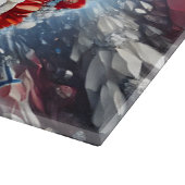 Snijplank met Noorwegen Kleuren Design (Hoek)
