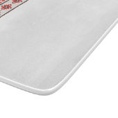 Snijplank met Oekraïens ornament. (Hoek)