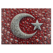 Snijplank met ontwerp in Turkse kleuren (Voorkant)