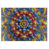 Snijplank met Roemeense kleuren Design (Voorkant)