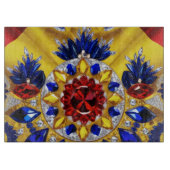 Snijplank met Roemenië Kleuren Design (Voorkant)