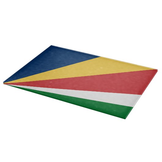 Snijplank met Seychellen Kleuren Ontwerp (Hoek)