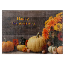 snijplank met traditionele Thanksgiving