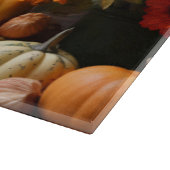 snijplank met traditionele Thanksgiving (Hoek)