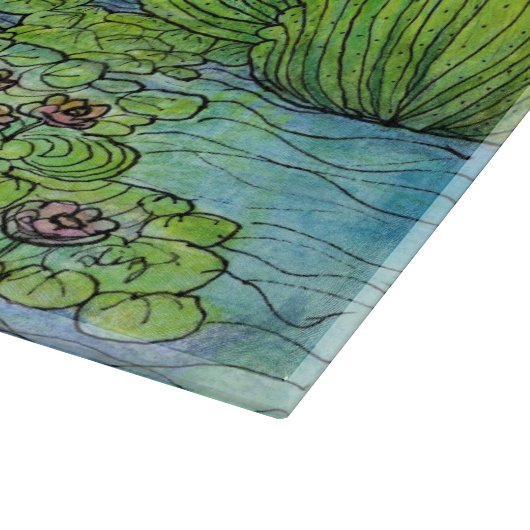 Snijplank - Monet's Tangled Bridge (Hoek)