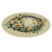 SNIJPLANK - Narcissenkrans #1 - 12" Rond (Hoek)