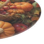 SNIJPLANK - Overvolle mand met fruit en groenten (Hoek)