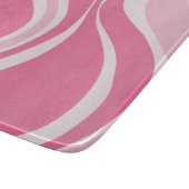 Snijplank Roze Golven (Hoek)