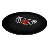 Snijplank Skelet Handen Rond Hart (Hoek)