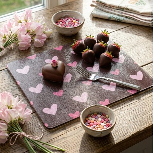 Snijplank Sweetheart Glas