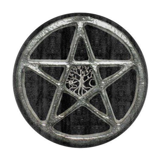 snijplank van de Pentacle Tree of Life (Voorkant)