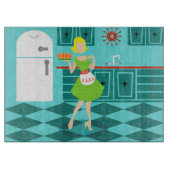 snijplank van de retrokeuken (Voorkant)