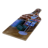 snijplank van een winkel in het oude land (Hoek)