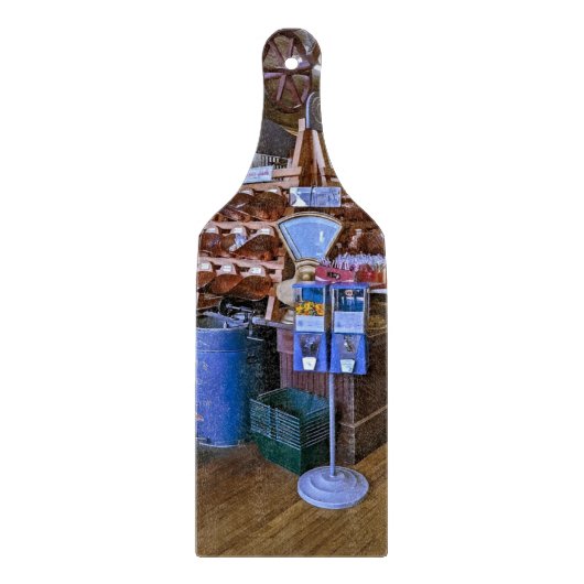 snijplank van een winkel in het oude land (Voorkant)