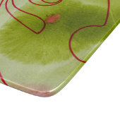 snijplank van groen glas (Hoek)