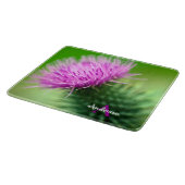 snijplank van Paarse distelglas (Hoek)