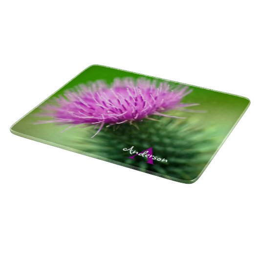 snijplank van Paarse distelglas (Hoek)