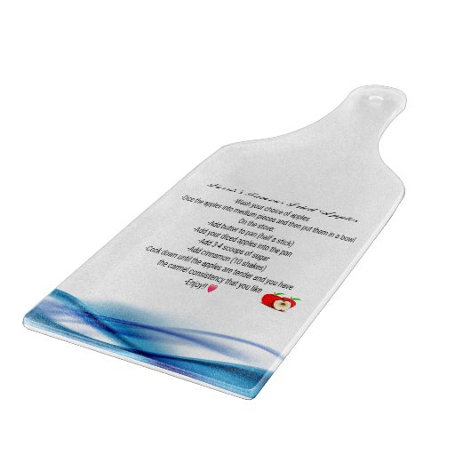 snijplank van receptglas (Hoek)