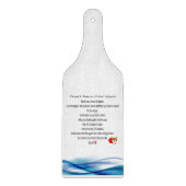 snijplank van receptglas (Voorkant)