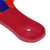 Snijplank van rood glas van Alexander's Dog (Hoek)