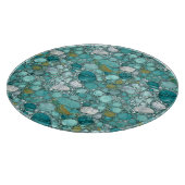 snijplank van turquoise stenen (Hoek)