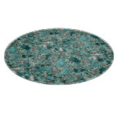 snijplank van turquoise stenen (Hoek)