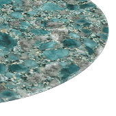 snijplank van turquoise stenen (Hoek)