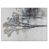 snijplank van winterwoudglas (Voorkant)