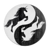snijplank van Yin Yang Unicorn (Voorkant)