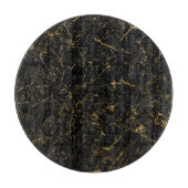 Snijplank van zwart marmeren glas (Voorkant)