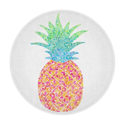 Snijplank voor ananas (Voorkant)