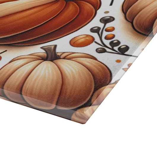 snijplank voor herfst-pompoenen (Hoek)