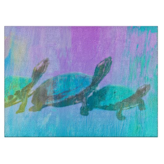 snijplank voor neonschildpadden (Voorkant)
