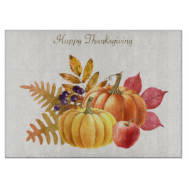 snijplank voor Thanksgiving pompoenen