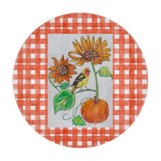 snijplank voor westerne tanagers (Voorkant)