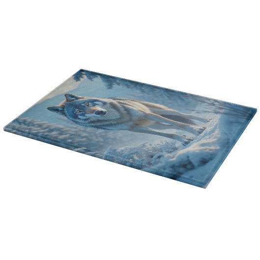 snijplank voor winterwolven (Hoek)