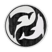 snijplank voor Yin Yang-dolfijnen (Voorkant)