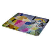 SNIJPLANK - Zwarte kolommen in een landschap (1919 (Hoek)