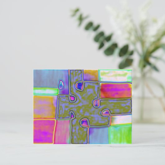 snijpunt briefkaart (Staand voorkant)