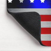 Snijrandlaserknippen Amerikaanse vlag 1 Muismat (Hoek)